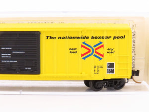 N Scale Kadee Micro-Trains MTL 25012 RBOX Railbox 50' Rib Side Box Car #17792