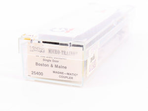 N Scale Kadee Micro-Trains MTL 25400 BM Boston & Maine 50' Box Car #3249