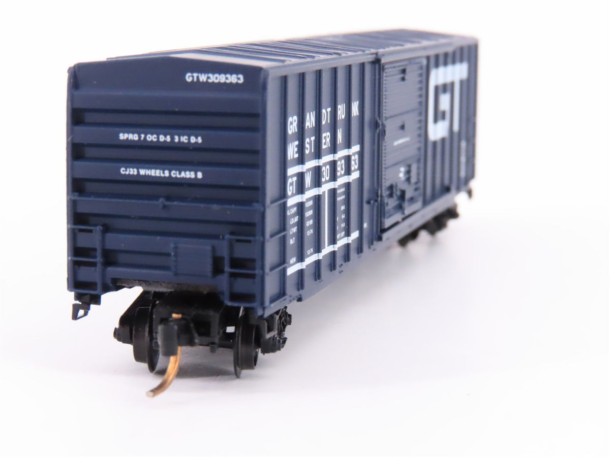 N Scale Kadee Micro-Trains MTL 25390 GTW Grand Trunk Western 50&#39; Box Car #309363