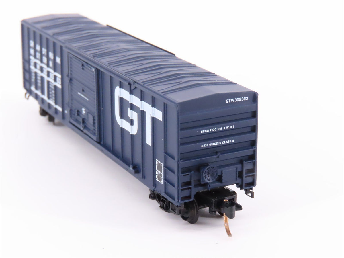 N Scale Kadee Micro-Trains MTL 25390 GTW Grand Trunk Western 50&#39; Box Car #309363