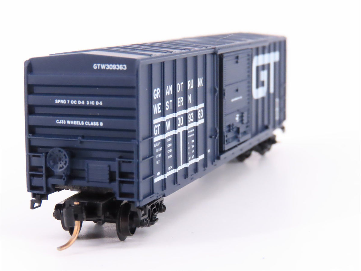 N Scale Kadee Micro-Trains MTL 25390 GTW Grand Trunk Western 50&#39; Box Car #309363