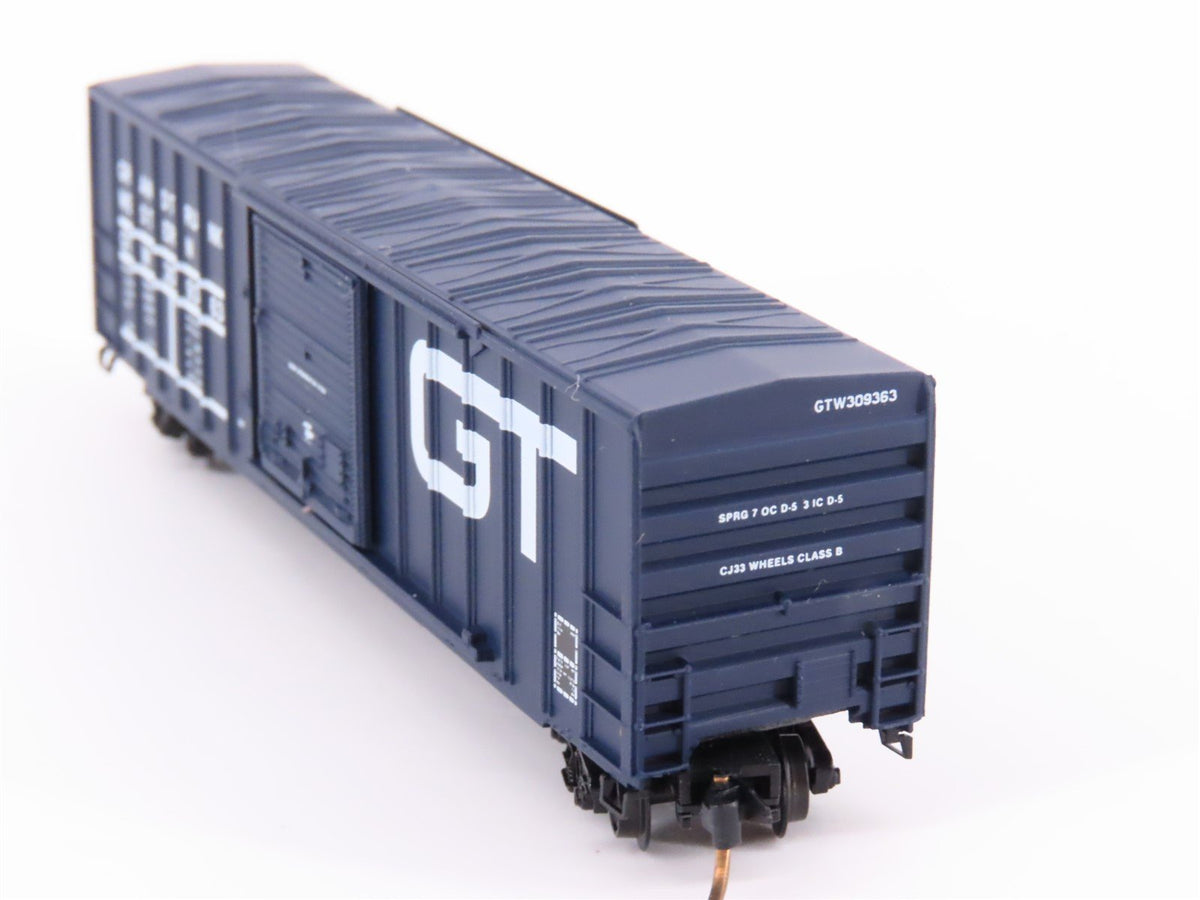 N Scale Kadee Micro-Trains MTL 25390 GTW Grand Trunk Western 50&#39; Box Car #309363