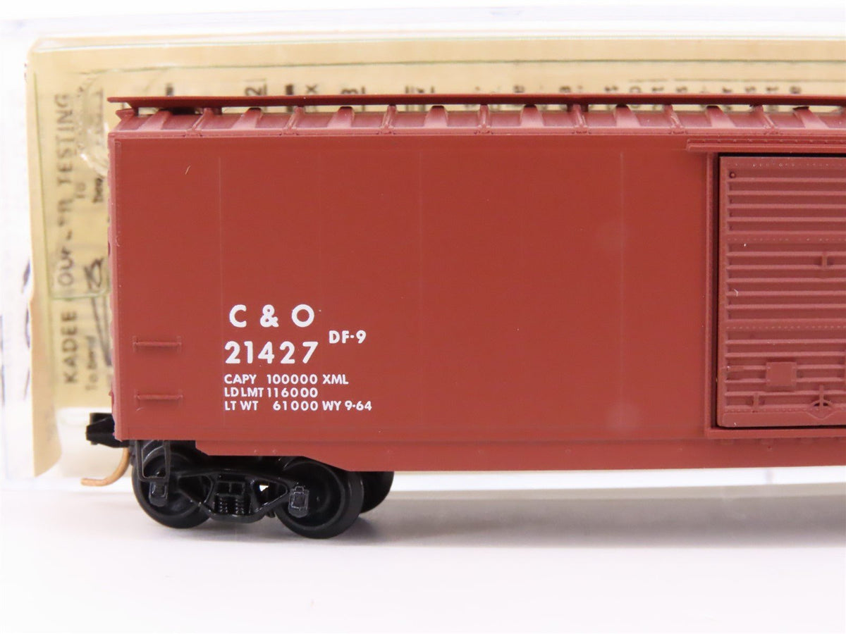 N Scale Kadee Micro-Trains MTL 31080 C&amp;O Chesapeake &amp; Ohio 50&#39; Box Car #21427