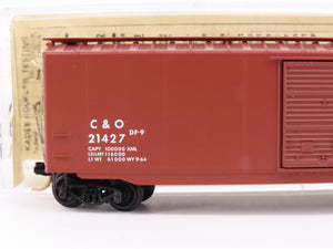 N Scale Kadee Micro-Trains MTL 31080 C&O Chesapeake & Ohio 50' Box Car #21427