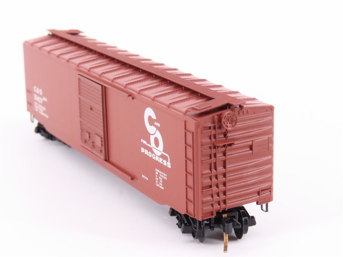 N Scale Kadee Micro-Trains MTL 31080 C&amp;O Chesapeake &amp; Ohio 50&#39; Box Car #21427