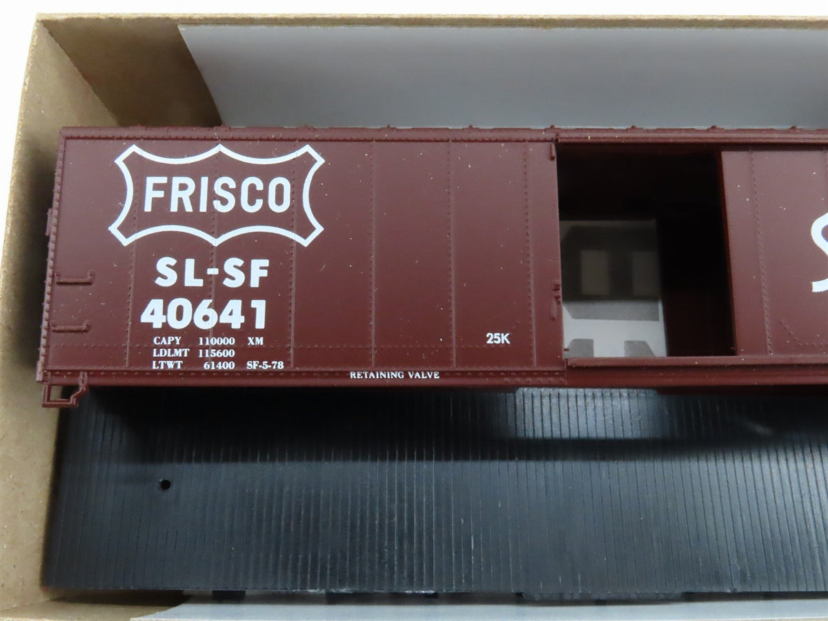 HO Athearn / Rail Runner Kit #116 SLSF Frisco 50&#39; Single-Door Box Car #40641