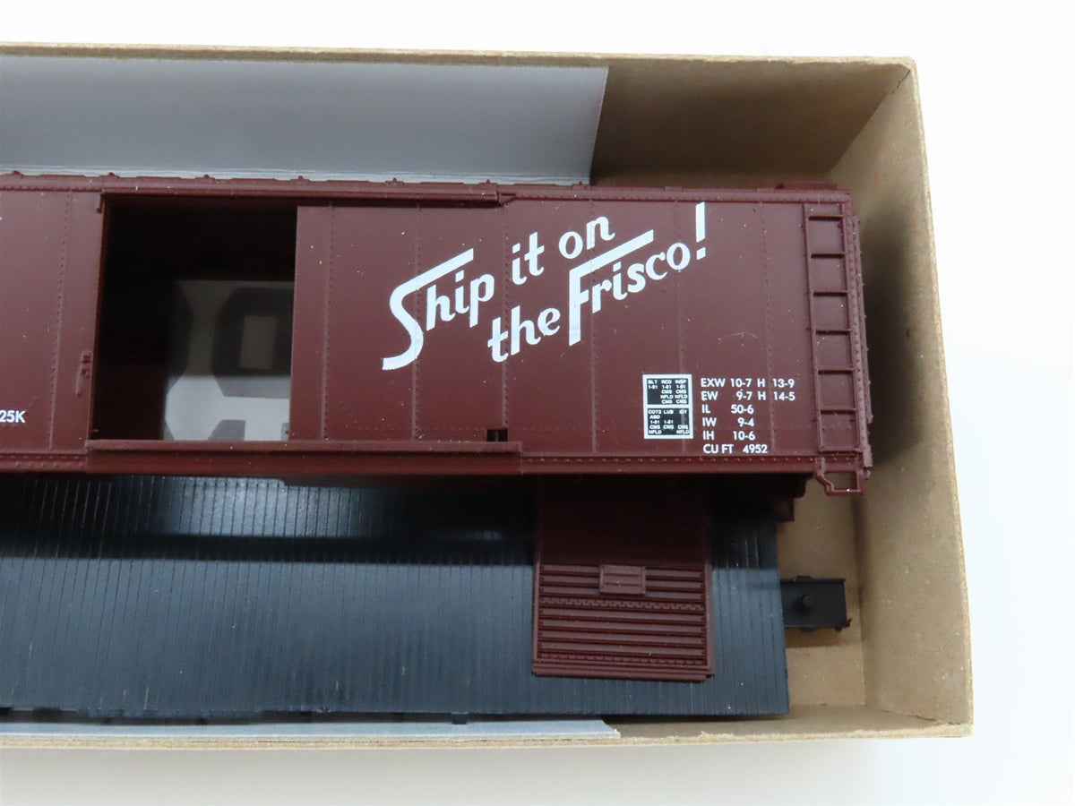 HO Athearn / Rail Runner Kit #116 SLSF Frisco 50&#39; Single-Door Box Car #40641