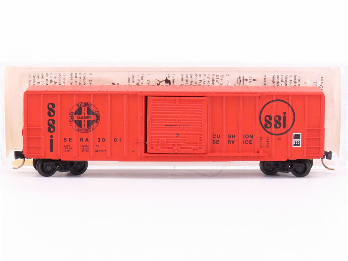 N Scale Kadee Micro-Trains MTL 25370 SI SERA Sierra Railroad 50&#39; Box Car #3001