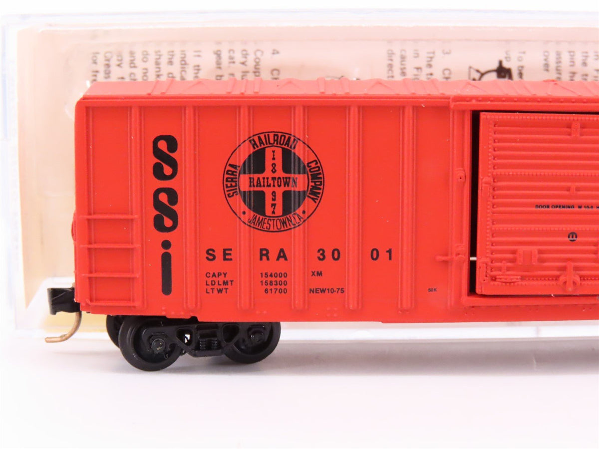 N Scale Kadee Micro-Trains MTL 25370 SI SERA Sierra Railroad 50&#39; Box Car #3001