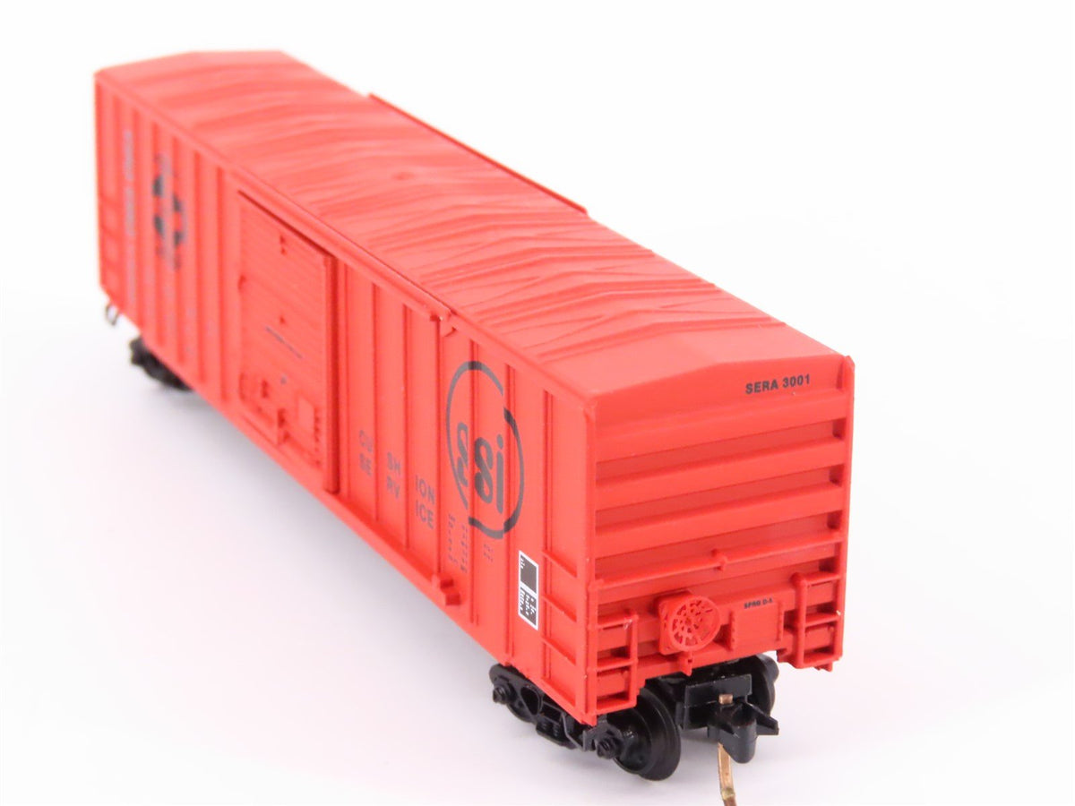 N Scale Kadee Micro-Trains MTL 25370 SI SERA Sierra Railroad 50&#39; Box Car #3001