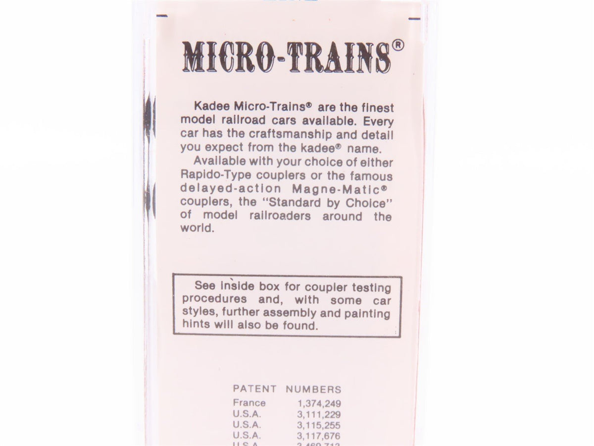 N Scale Kadee Micro-Trains MTL 25370 SI SERA Sierra Railroad 50&#39; Box Car #3001