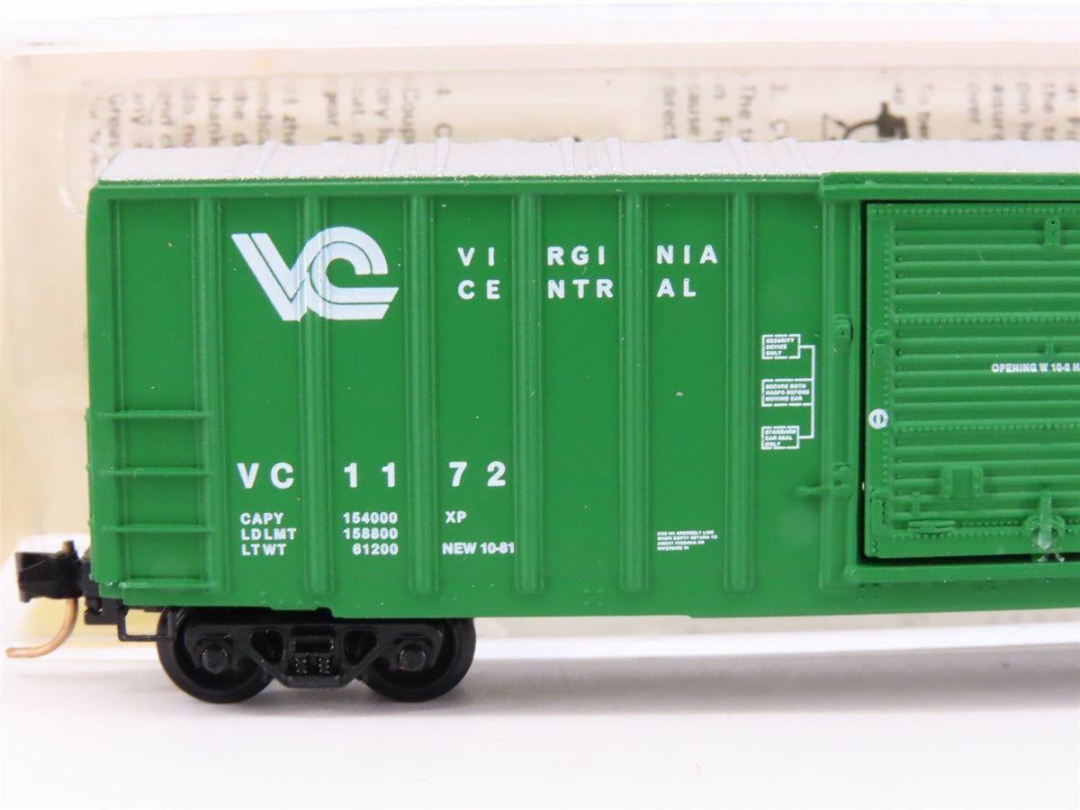 N Scale Kadee Micro-Trains MTL 25360 VC Virginia Central 50&#39; Box Car #1172