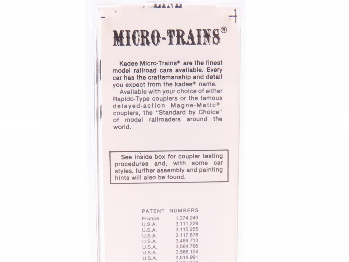 N Scale Kadee Micro-Trains MTL 25360 VC Virginia Central 50&#39; Box Car #1172