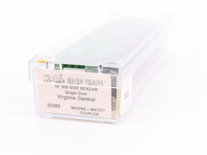 N Scale Kadee Micro-Trains MTL 25360 VC Virginia Central 50' Box Car #1172