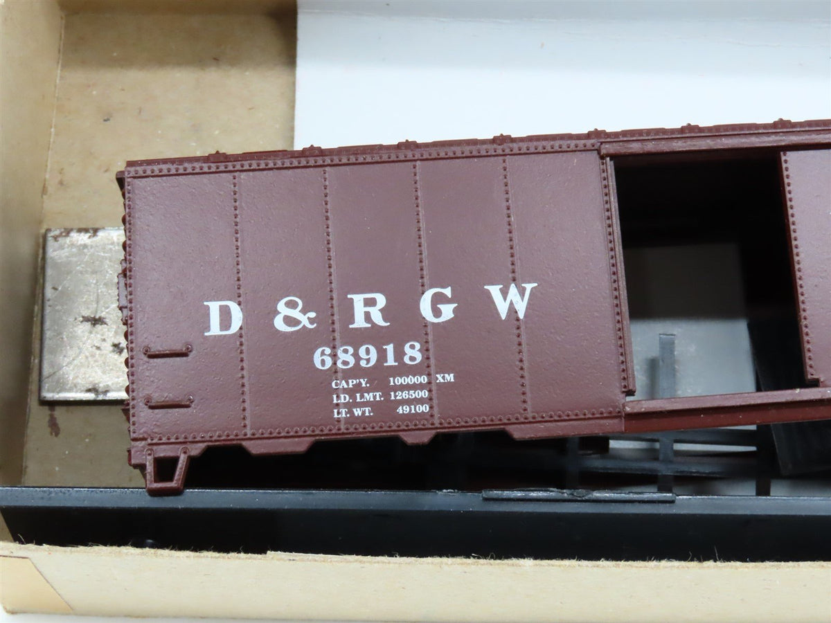 HO Athearn / Platte Valley Kit D&amp;RGW Rio Grande 40&#39; Single-Door Box Car #68918