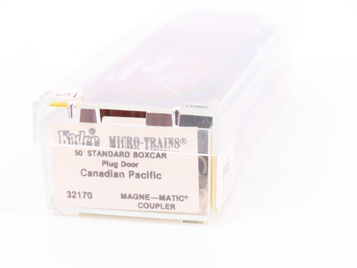 N Kadee Micro-Trains MTL 32170 CP &quot;Newsprint Service Only&quot; 50&#39; Box Car #80253