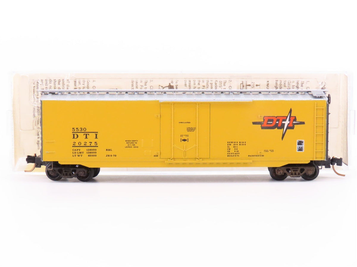 N Kadee Micro-Trains MTL 32150 DTI Detroit Toledo &amp; Ironton 50&#39; Box Car #20275