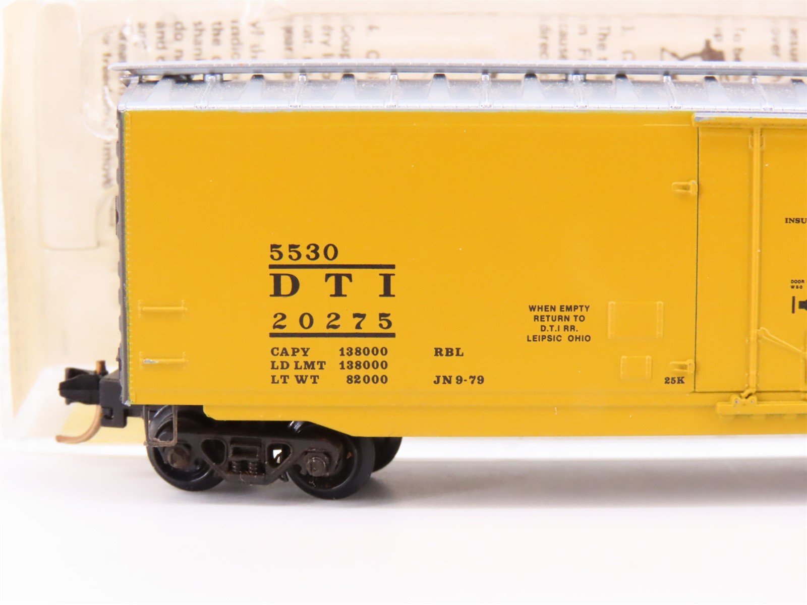 N Kadee Micro-Trains MTL 32150 DTI Detroit Toledo & Ironton 50' Box Car #20275