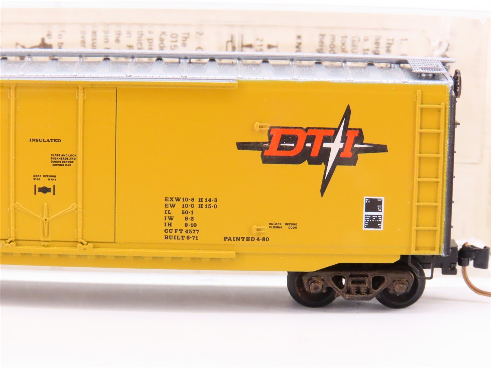 N Kadee Micro-Trains MTL 32150 DTI Detroit Toledo & Ironton 50' Box Car #20275