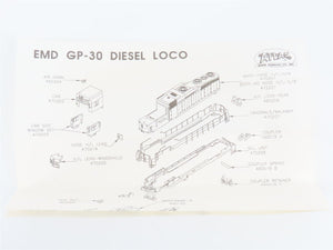 N Scale Atlas 4710 SSW Cotton Belt GP30 Diesel Locomotive #5006