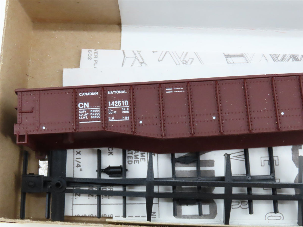 HO Scale Athearn / Rail Runner Kit #281 CN Canadian National 50&#39; Gondola #142610