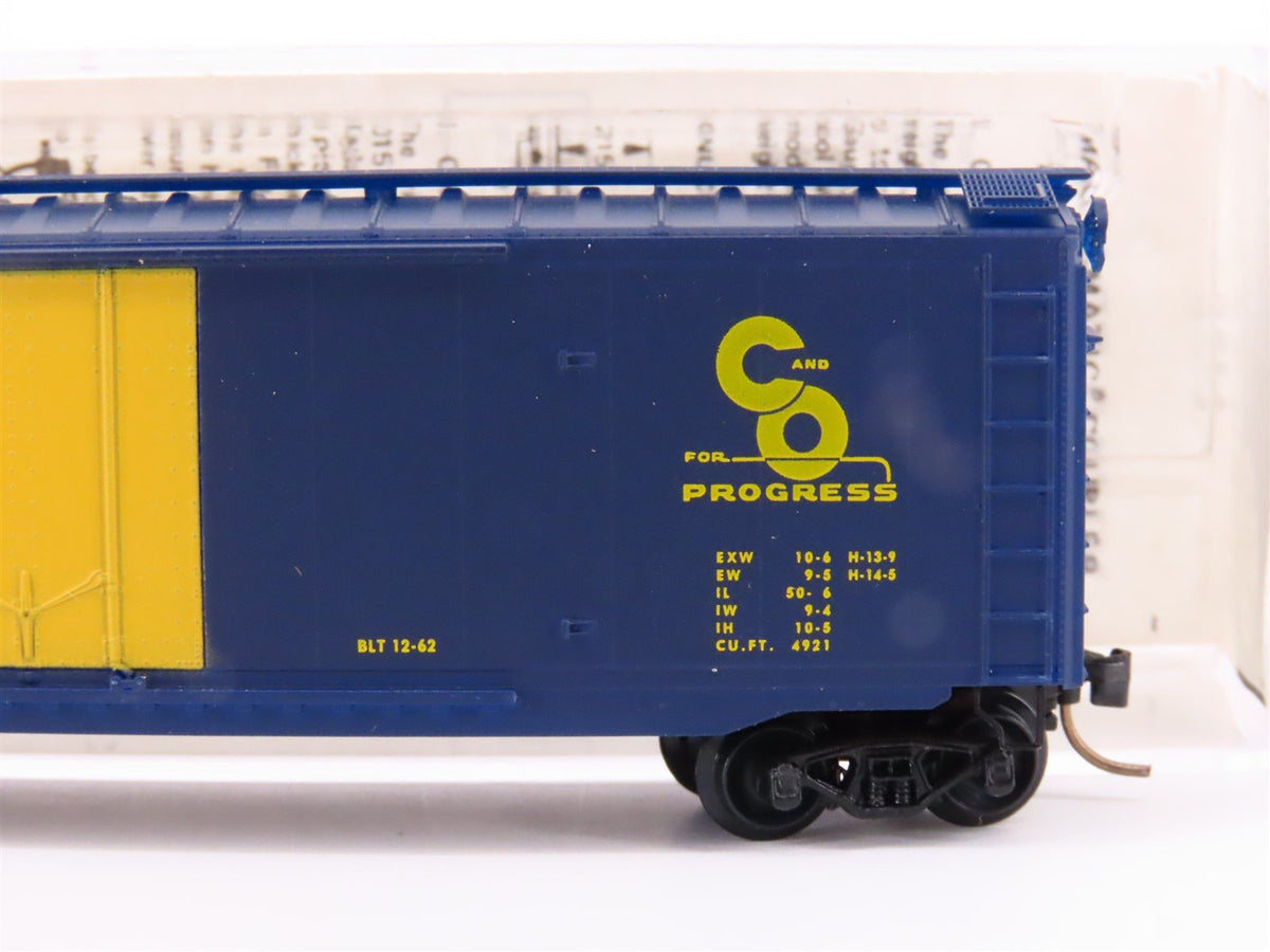 N Scale Kadee Micro-Trains MTL 32130 C&amp;O Chesapeake &amp; Ohio 50&#39; Box Car #22649