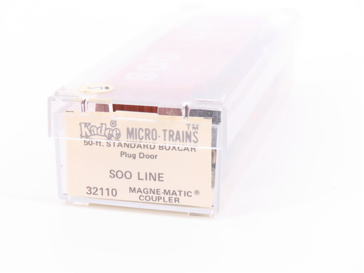 N Scale Kadee Micro-Trains MTL 32110 SOO Line 50&#39; Plug Door Box Car #15579