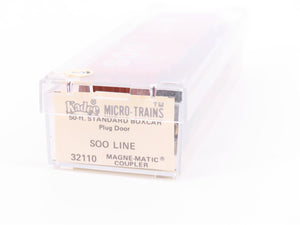 N Scale Kadee Micro-Trains MTL 32110 SOO Line 50' Plug Door Box Car #15579