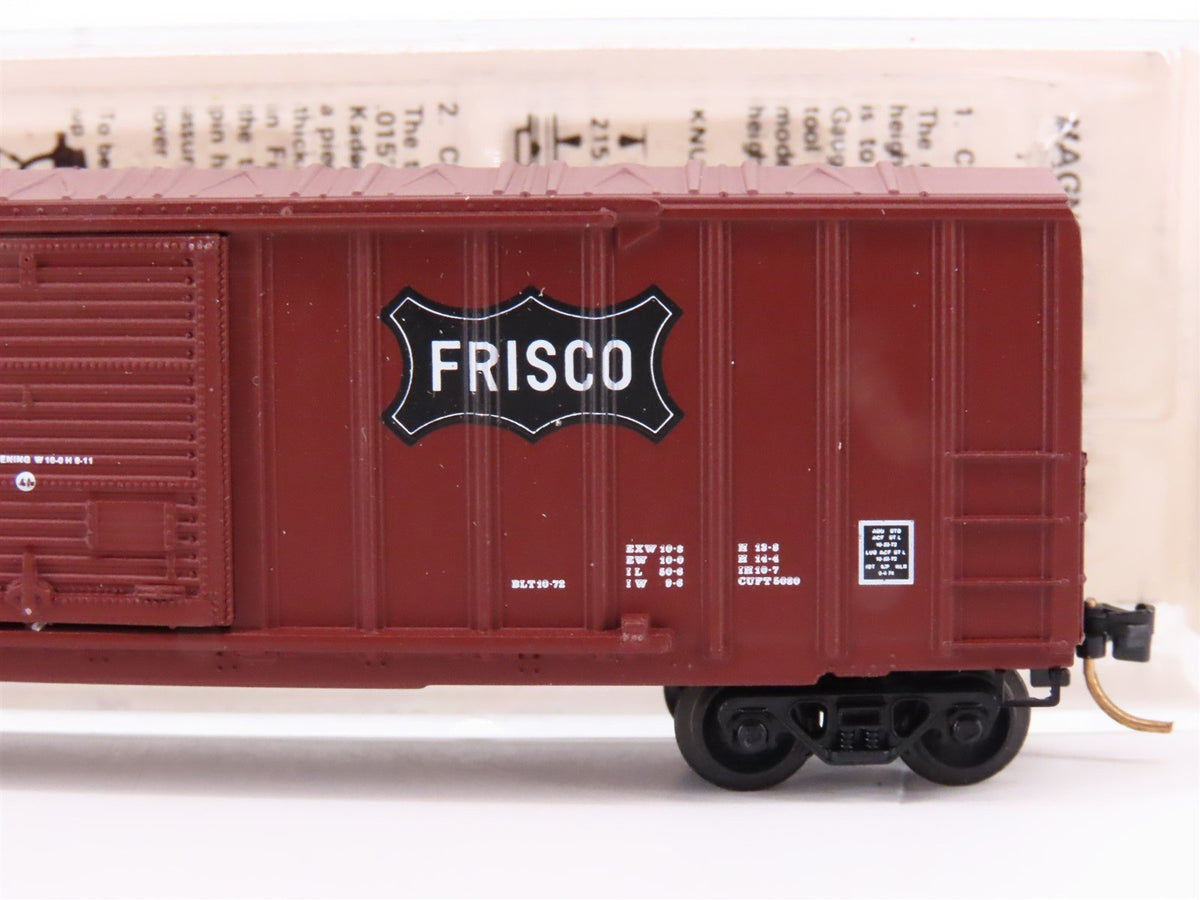 N Scale Kadee Micro-Trains MTL 25270 SL-SF Frisco 50&#39; Single Door Box Car #42473