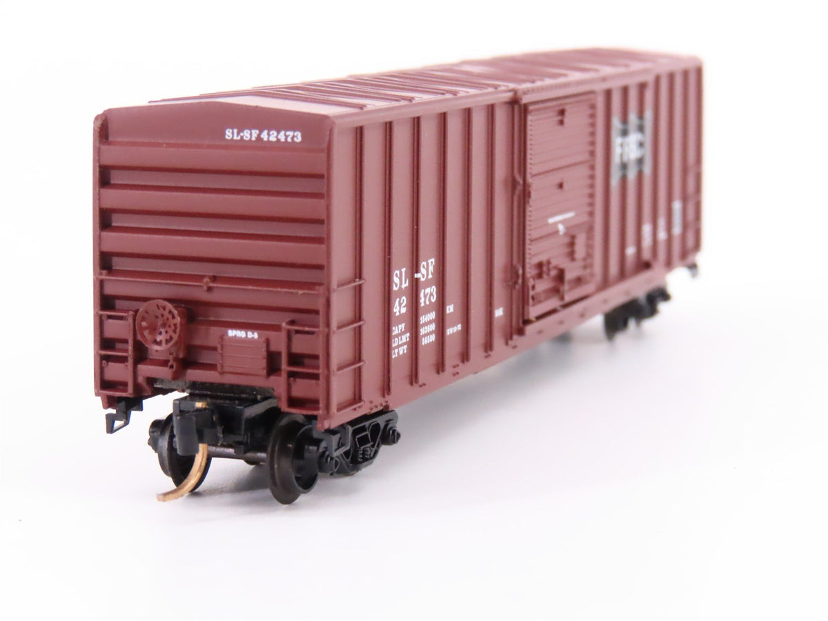 N Scale Kadee Micro-Trains MTL 25270 SL-SF Frisco 50&#39; Single Door Box Car #42473