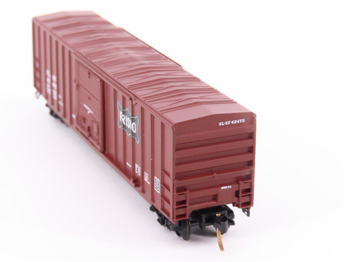 N Scale Kadee Micro-Trains MTL 25270 SL-SF Frisco 50&#39; Single Door Box Car #42473