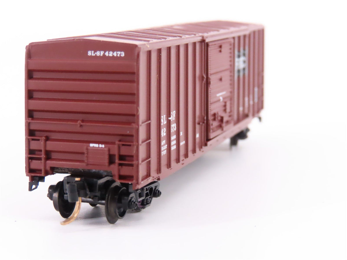 N Scale Kadee Micro-Trains MTL 25270 SL-SF Frisco 50&#39; Single Door Box Car #42473