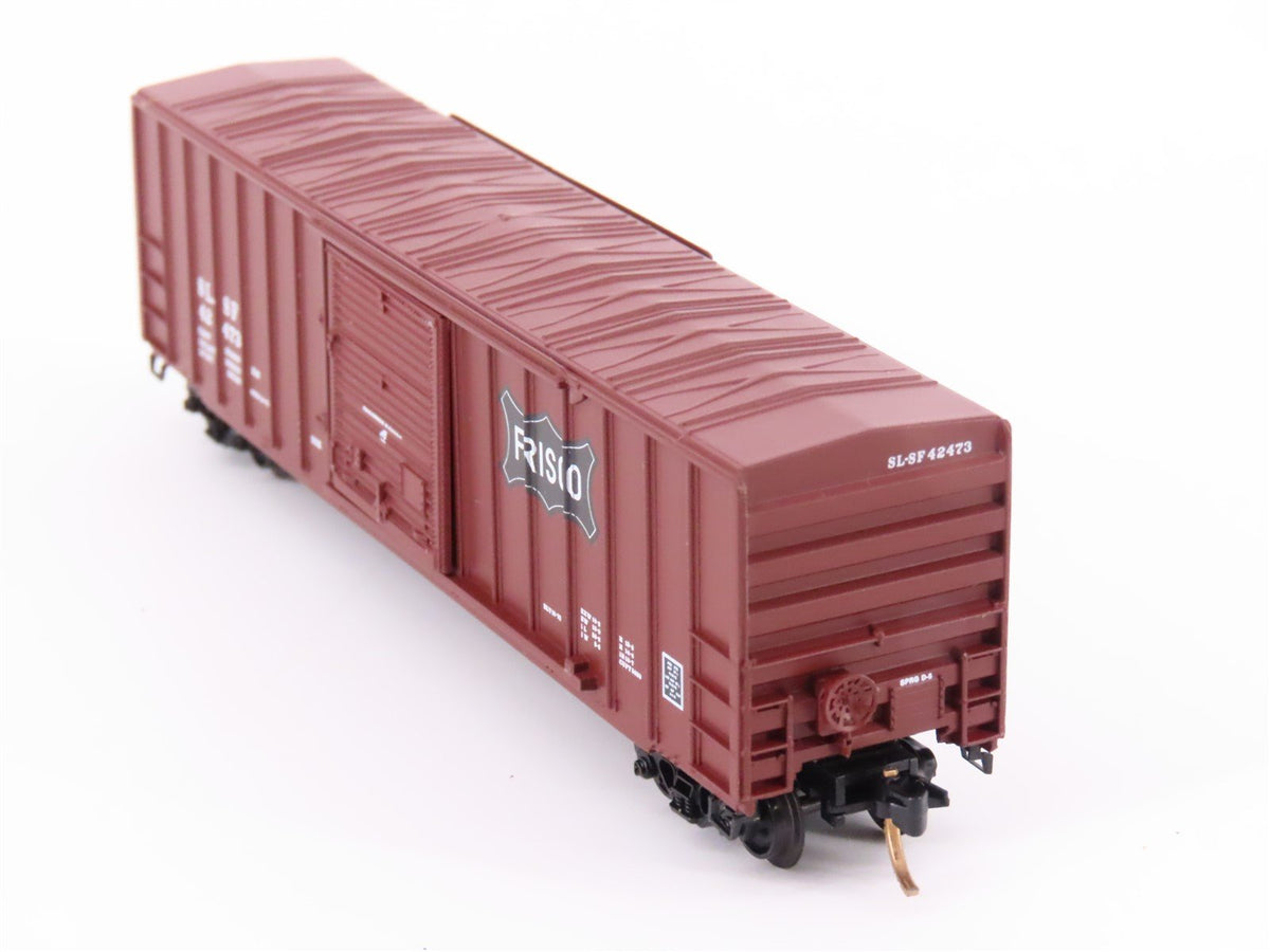 N Scale Kadee Micro-Trains MTL 25270 SL-SF Frisco 50&#39; Single Door Box Car #42473