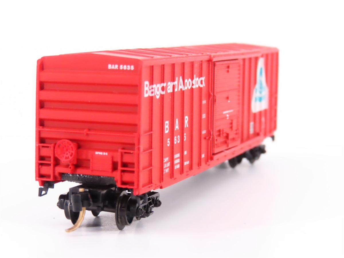 N Scale Kadee Micro-Trains MTL 25260 BAR Bangor &amp; Aroostook 50&#39; Box Car #5635