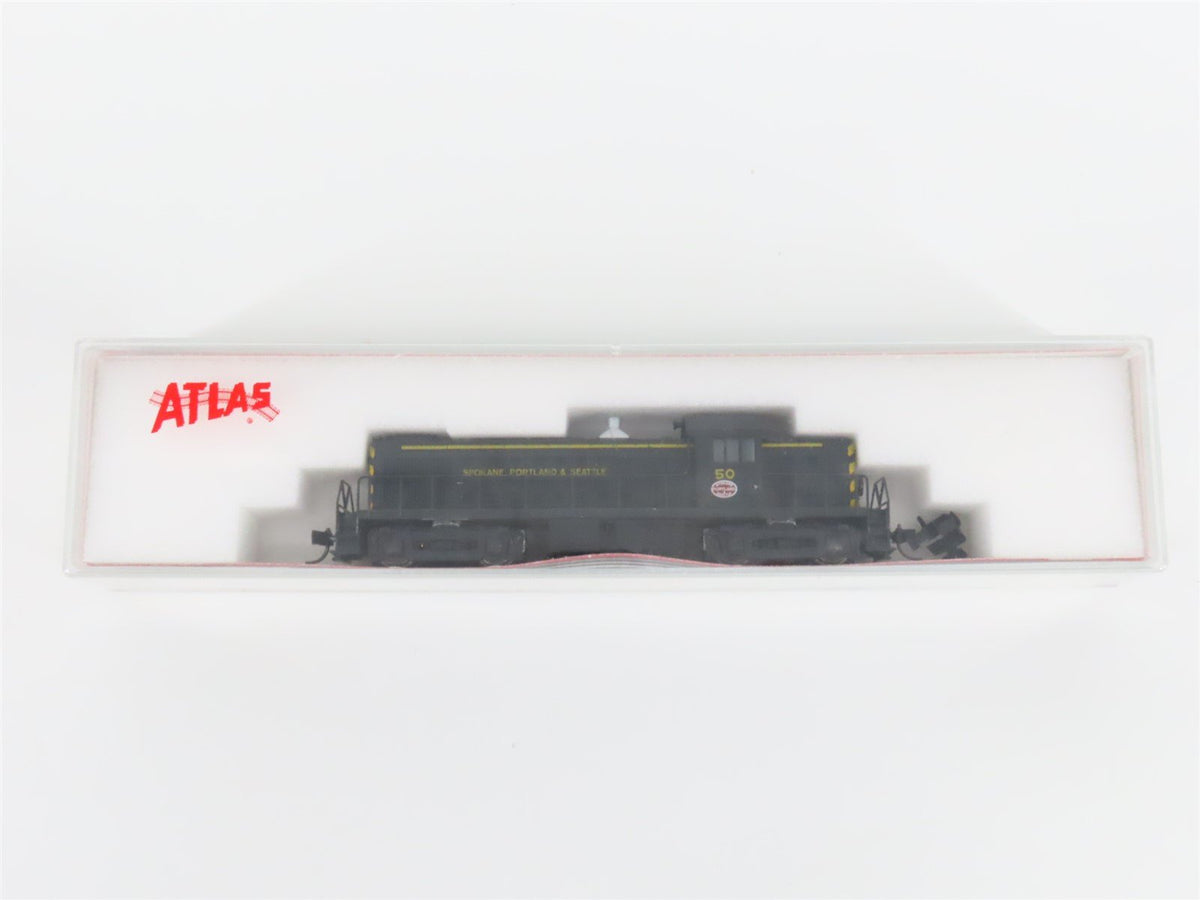 N Scale Atlas 4410 SP&amp;S Seattle, Portland &amp; Spokane RS1 Diesel Locomotive #50