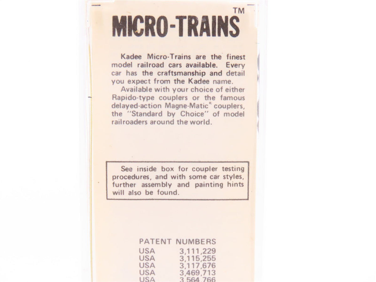 N Kadee Micro-Trains MTL 32100 ARR McKinley National Park Route Box Car #11734