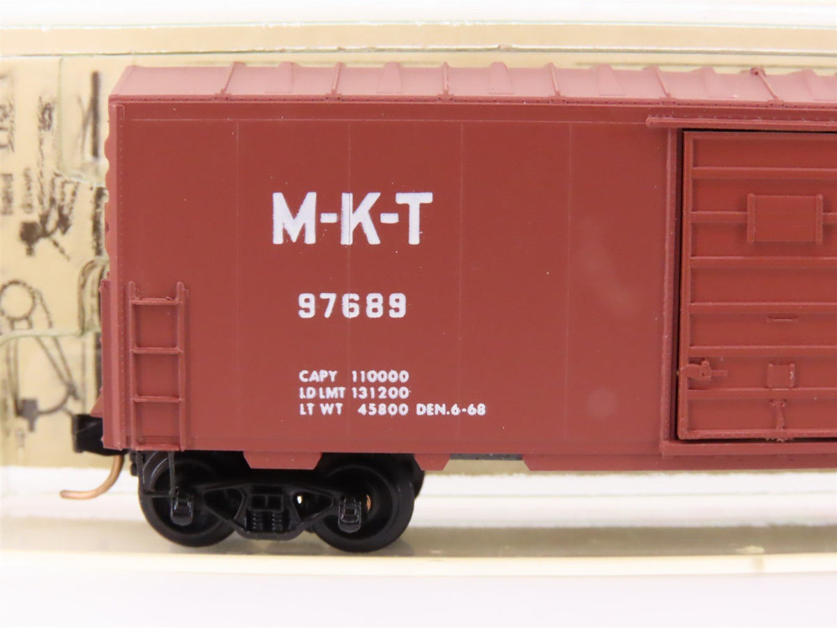 N Scale Kadee Micro-Trains MTL 24060 M-K-T Katy Railroad 40&#39; Box Car #97689