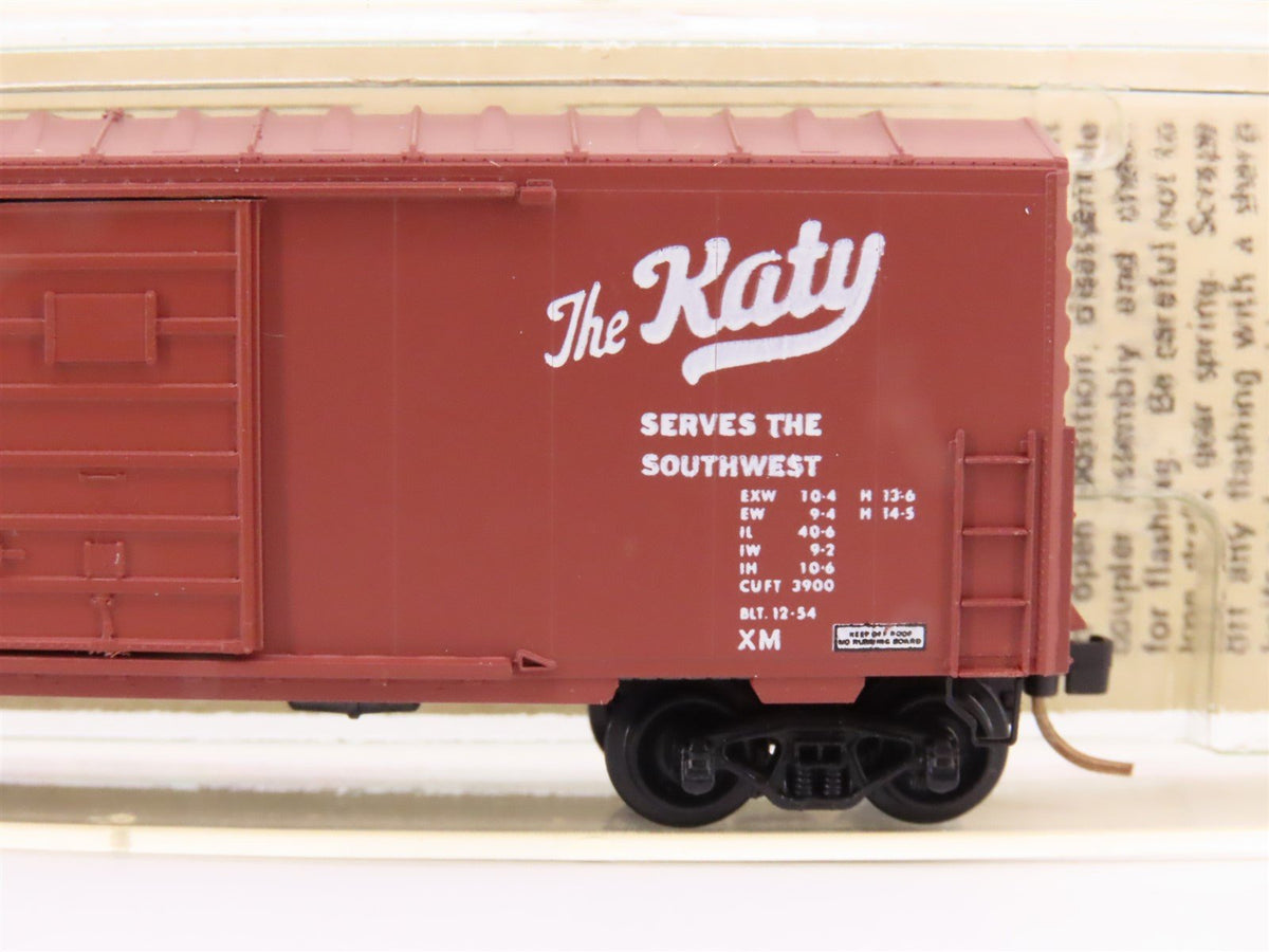 N Scale Kadee Micro-Trains MTL 24060 M-K-T Katy Railroad 40&#39; Box Car #97689