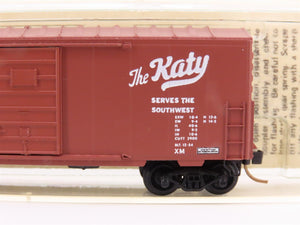 N Scale Kadee Micro-Trains MTL 24060 M-K-T Katy Railroad 40' Box Car #97689