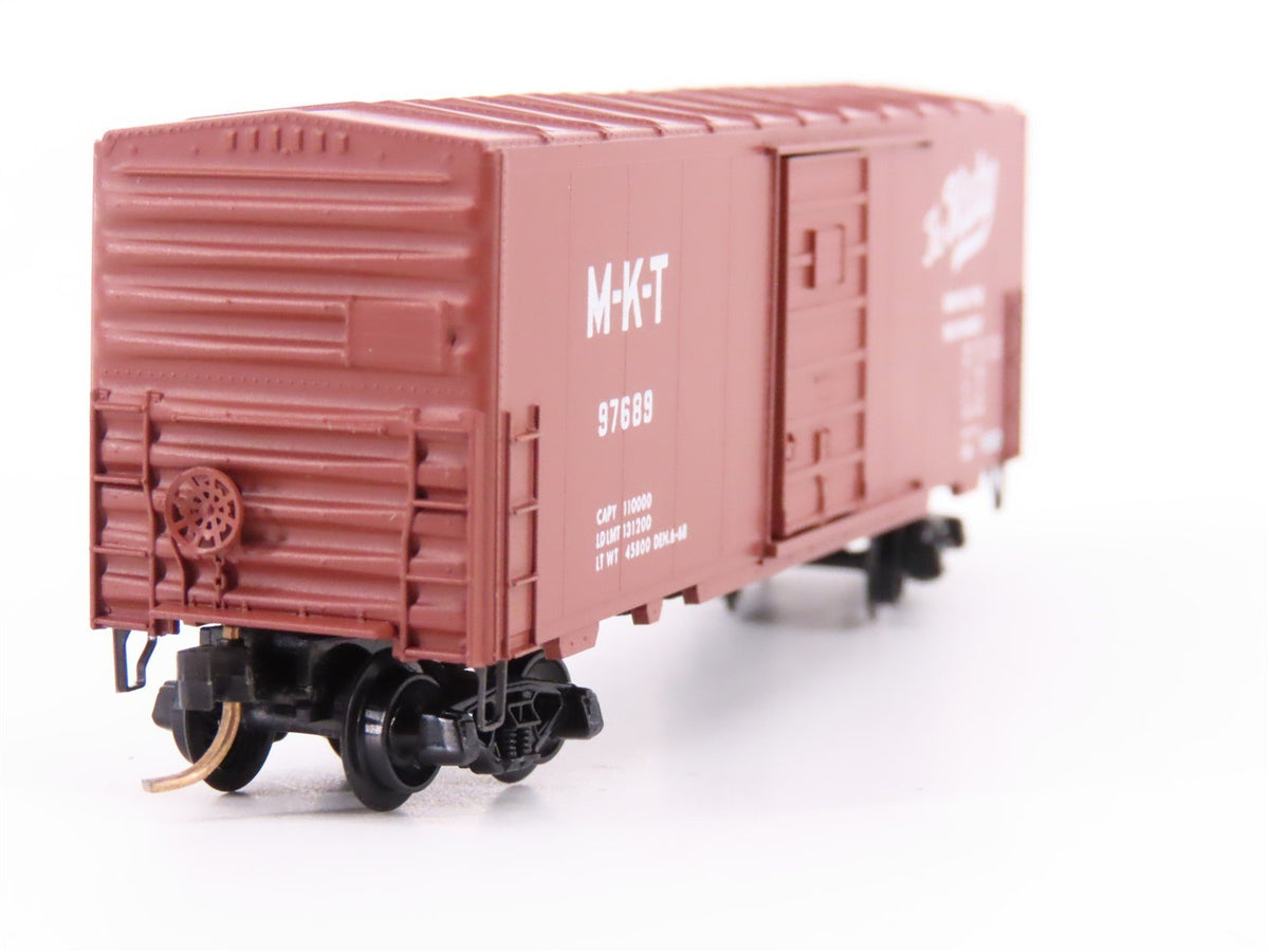 N Scale Kadee Micro-Trains MTL 24060 M-K-T Katy Railroad 40&#39; Box Car #97689