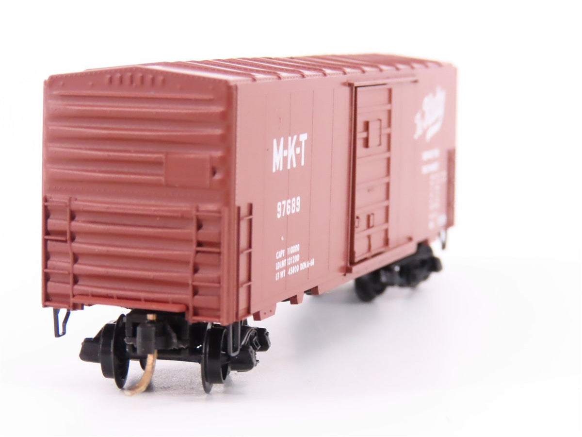 N Scale Kadee Micro-Trains MTL 24060 M-K-T Katy Railroad 40&#39; Box Car #97689