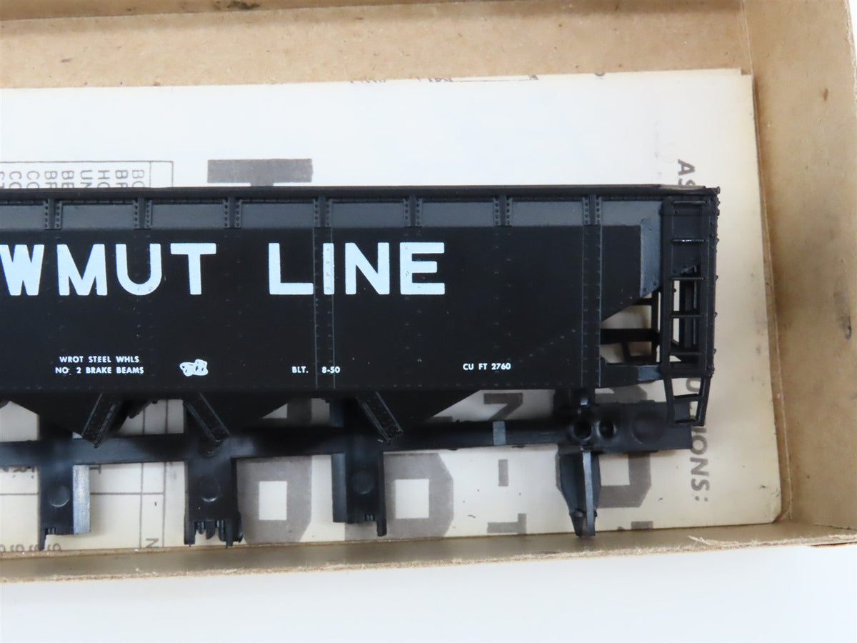 HO Scale Athearn / Bev-Bel Kit #1722 P&amp;S Shawmut Line 4-Bay Open Hopper #1425