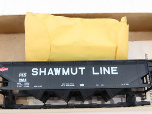 HO Scale Athearn / Bev-Bel Kit #1722 P&S Shawmut Line 4-Bay Open Hopper #1425