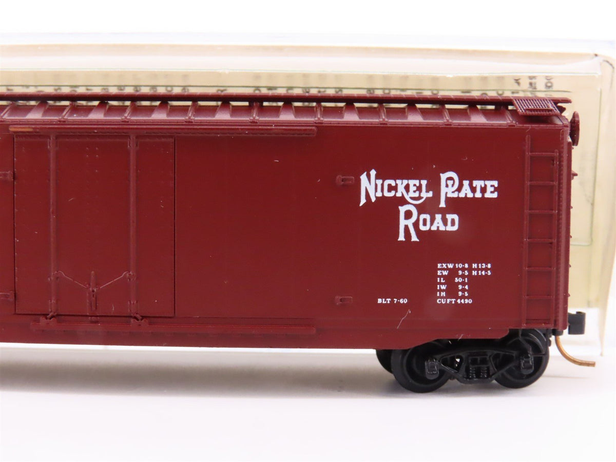 N Scale Kadee Micro-Trains MTL 32080 NKP Nickel Plate Road 50&#39; Box Car #85496