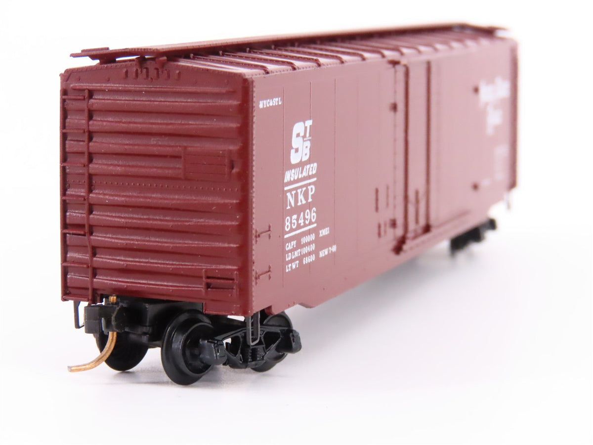 N Scale Kadee Micro-Trains MTL 32080 NKP Nickel Plate Road 50&#39; Box Car #85496