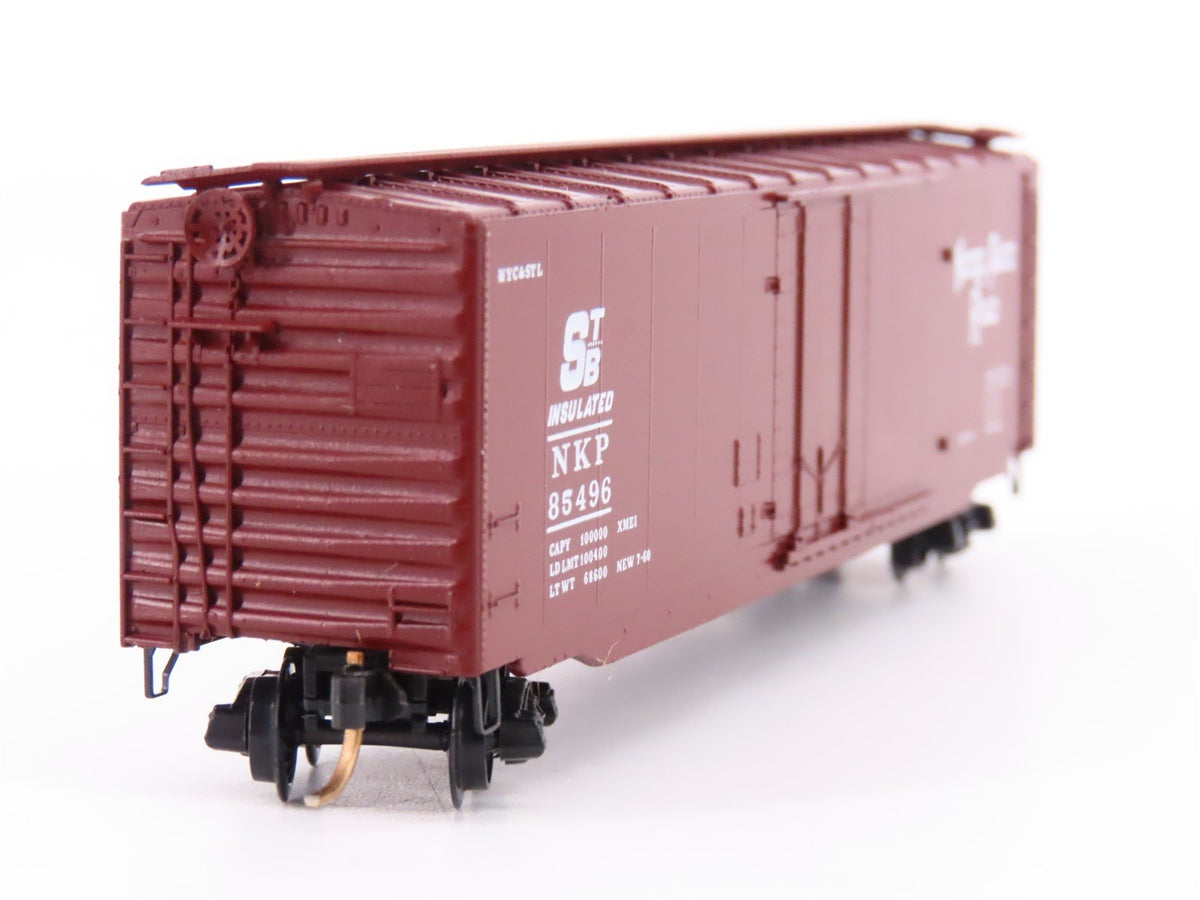 N Scale Kadee Micro-Trains MTL 32080 NKP Nickel Plate Road 50&#39; Box Car #85496