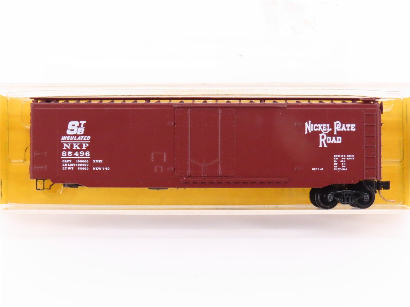 N Scale Kadee Micro-Trains MTL 32499-1 NKP 50' Box Car #85496 - Blue Label