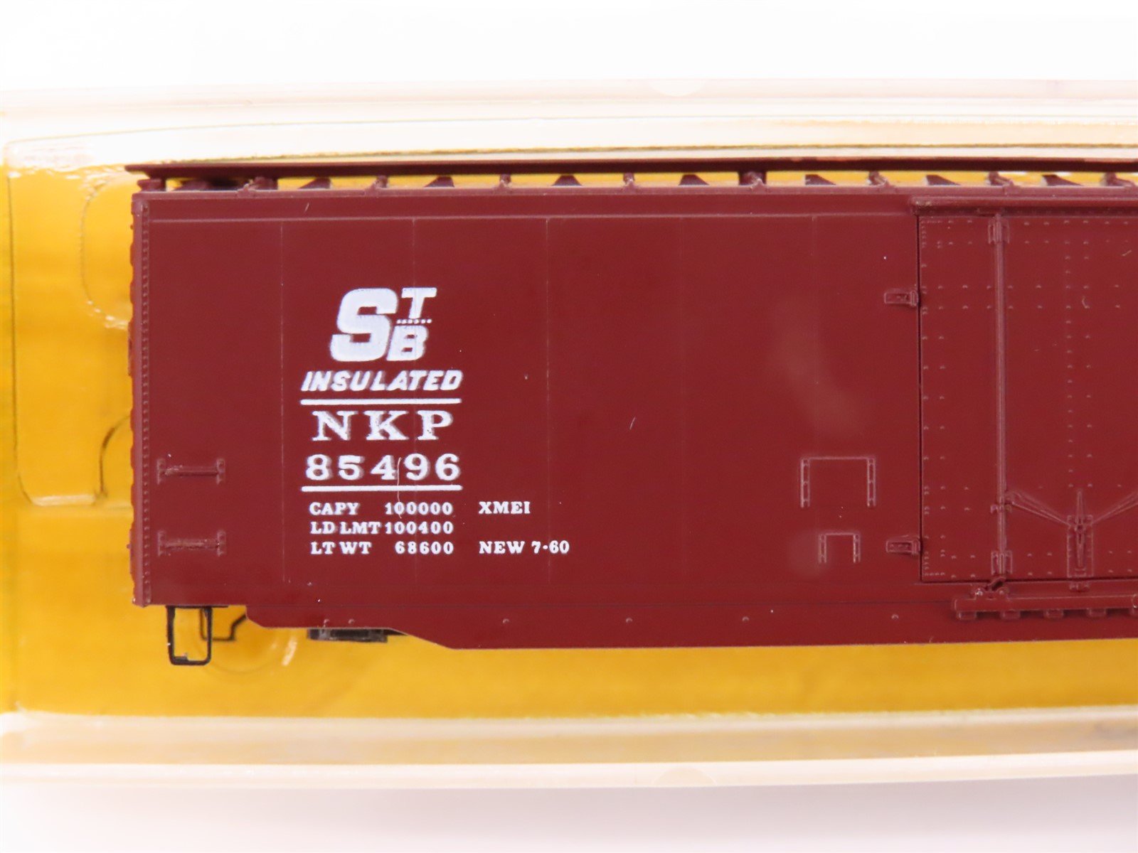 N Scale Kadee Micro-Trains MTL 32499-1 NKP 50' Box Car #85496 - Blue Label