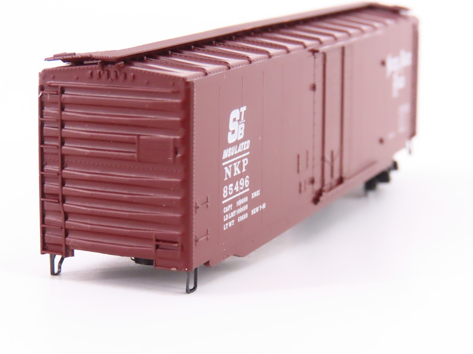 N Scale Kadee Micro-Trains MTL 32499-1 NKP 50' Box Car #85496 - Blue Label