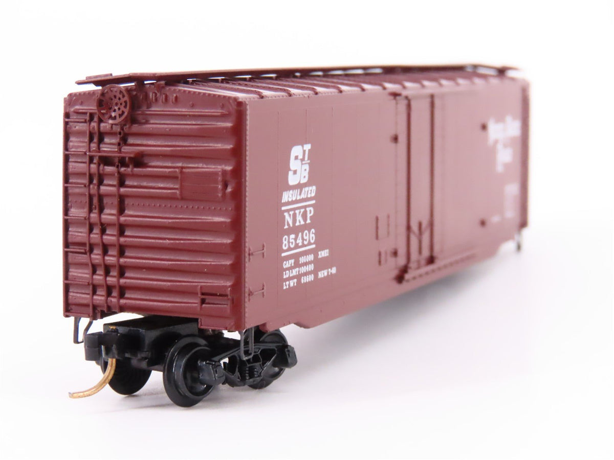 N Scale Kadee Micro-Trains MTL 32499-1 NKP 50&#39; Box Car #85496 - Blue Label